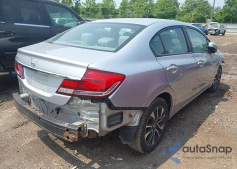 2015 Honda Civic Ex from USA, damaged, VIN 19XFB2F84FE109199